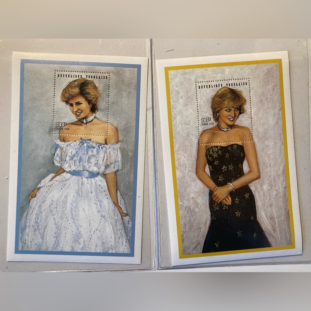 Princess Diana 👑 Collectable Sheets Certificate of Authenticity ✨